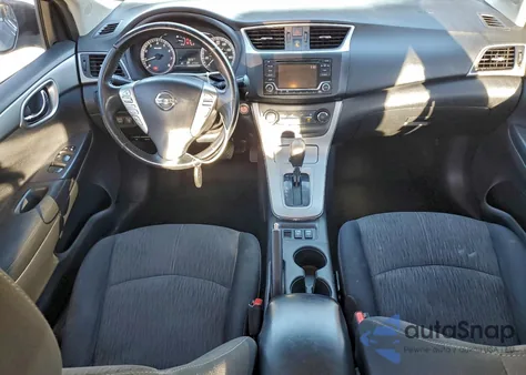 2015 Nissan Sentra S z USA, uszkodzony, nr VIN 3N1AB7AP3FY384053